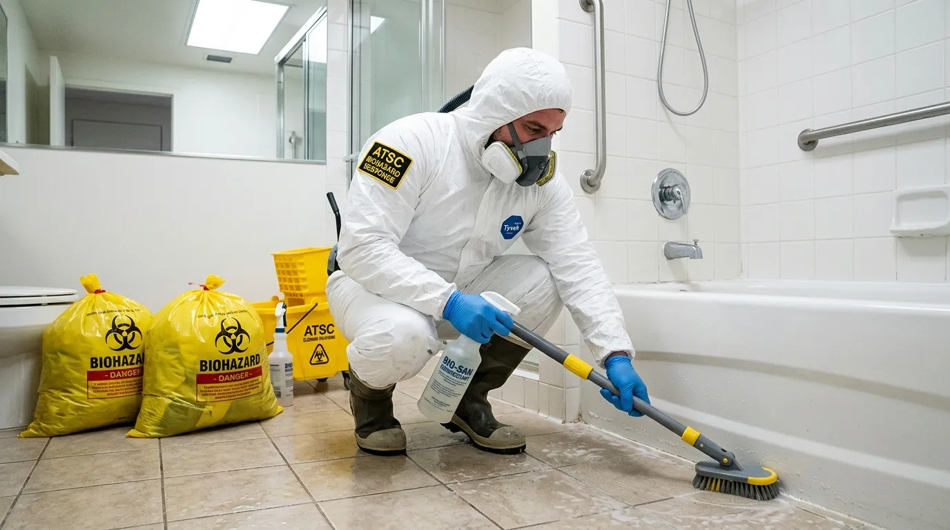 Decontamination equipment deployed for Blood Cleanup in Leicester